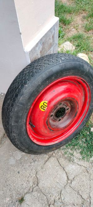 roata rezerva tabla ford focus an 2000,dimensiuni 125/80/15 - imagine 4