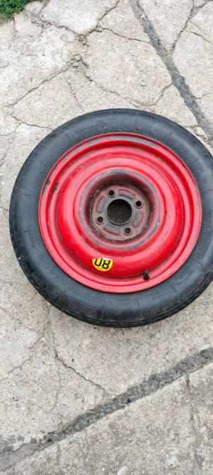 roata rezerva tabla ford focus an 2000,dimensiuni 125/80/15 - imagine 3