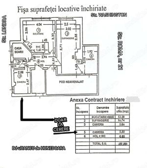 Dorobanti, Metrou Victoriei +Stefan CM, 41 sau 47mp, in vilă (AC+centrala), 360e pt plata în avans! - imagine 4