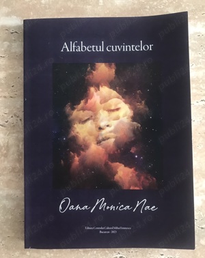Vând volum de poezii Alfabetul cuvintelor