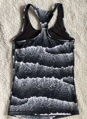 Maiou cu bustiera dama alb negru Puma Dry Cell sport - imagine 3