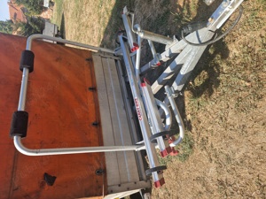 suport pliabil aluminiu biciclete remorca rulota caravana carry bike - imagine 9