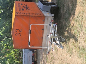 suport pliabil aluminiu biciclete remorca rulota caravana carry bike - imagine 8