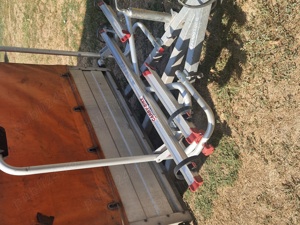 suport pliabil aluminiu biciclete remorca rulota caravana carry bike - imagine 6