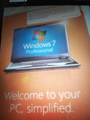 windows 7 profesional 70 lei
