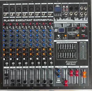 Mixer audio 12 canale cu amplificare 600W * 2 - imagine 3