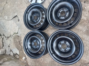 Jante R16 5x112, originale Audi, compatibile vw B8  - imagine 2