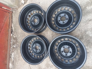 Jante R16 5x112, originale Audi, compatibile vw B8  - imagine 3