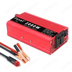 Invertor auto 12V la 220V putere 2000W