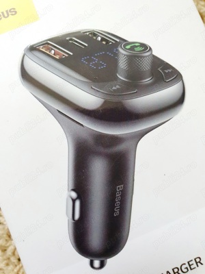 FM Transmiter Baseus S-13 Model T Quick Charge SD card mufa C si B