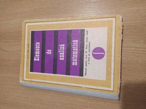 Elemente de analiza matematica. Manual pentru clasa a XII-a liceu - de Caius Iacob 