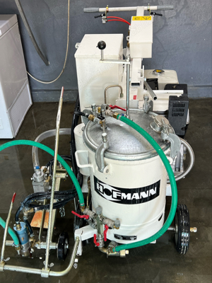 masina marcaje rutiere hoffman h8-1 cu autopropulsie - imagine 8