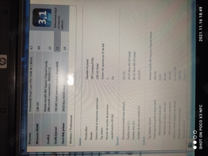 Vând laptop HP PENTRU PIESE dar funcțional - imagine 3