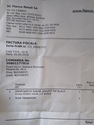 Vand Ceas smartwatch Xiaomi Amazfit Bip - imagine 9