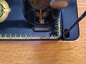 Masina de cusut Singer,in stare de functionare, fabricata in 1914.  - imagine 4