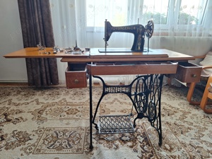 Masina de cusut Singer,in stare de functionare, fabricata in 1914.  - imagine 2