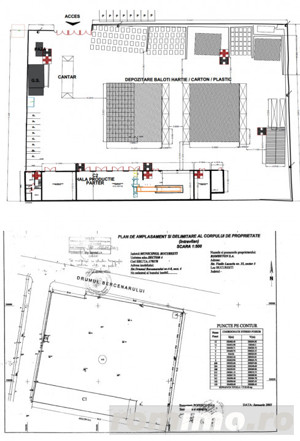 Platforma industriala, 7000 mp teren asfaltat + 1000 mp Hala si Birou - imagine 4