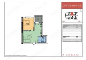 Apartament 2 camere tip studio, Sky Tower Pasarela, Metrou Berceni - imagine 9