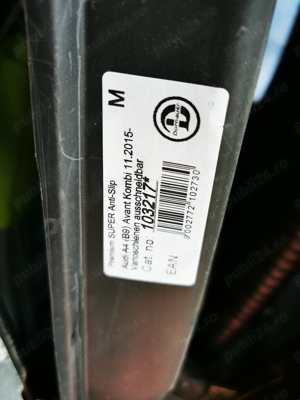 Vand covor tava portbagaj dedicat Audi A4 B9 flexibil stare buna