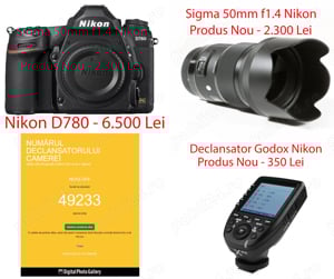 Vand Sigma F.14 pentru Nikon NOU