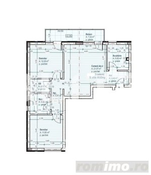 Apartament 3 camere decomandate cu CF, finisat, garaj, 67 mp , zona Teilor - imagine 10