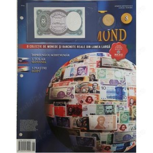 Colectie completa de reviste ce contin bancnote si monede straine necirculate - imagine 2