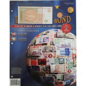 Colectie completa de reviste ce contin bancnote si monede straine necirculate - imagine 3