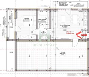 Apartament cu 2 camere 2 balcoane si terasa de 45 mp in Braytim - imagine 7