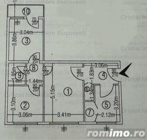 Apartament 3 camere, Titan - Barajul Bistritei, etaj 2/4 - imagine 8