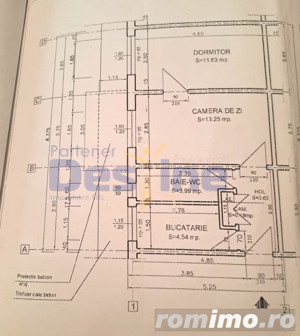 Apartament 2 camere Semidecomandat, 42 mp, zona Alexandru cel Bun - imagine 5