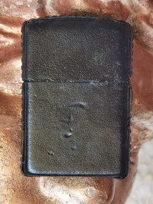 Bricheta anti-vant ZIPPO Harley-Davidson husa piele neagra - imagine 9