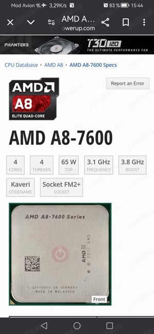 Kit Amd A8*FM2+, placă de bază,CPU și Rami - imagine 3