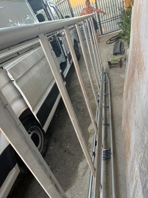 Portbagaj Vw Crafter Aluminiu +Scara  - imagine 4