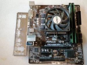 Kit Amd A8*FM2+, placă de bază,CPU și Rami