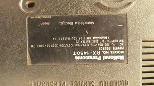 Radio-casetofon National Panasonic  RX-1450 T - imagine 6