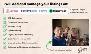 Manager, administrare apartamente Airbnb Booking 