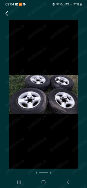 jante aliaj pe 16 17 22 nissan nisan navara terano 2 xtrail - imagine 5