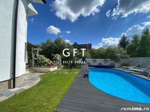 Casa/Vila de lux, P+E+M, piscina, 7 minute de centru Bistrita - de vânzare!