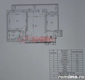 Metrou Piata Sudului - Tache Gheorghe - de vanzare apartament 2 camere - imagine 2