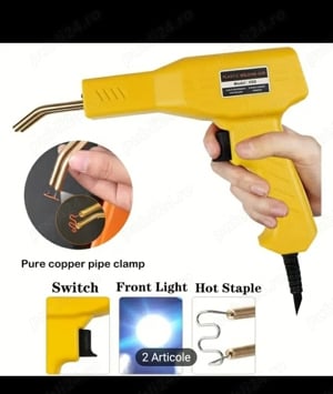 pistol termic reparație plastic bara auto - imagine 5