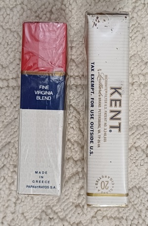 KENT si ASSOS - Tigari vechi de colectie - imagine 2