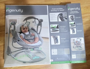 Ingenuity -  Leagan si balansoar transformabil 2 in 1   Orson - imagine 3