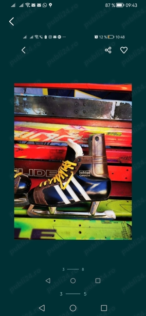 Vand patine de colectie Adidas stare buna - imagine 2