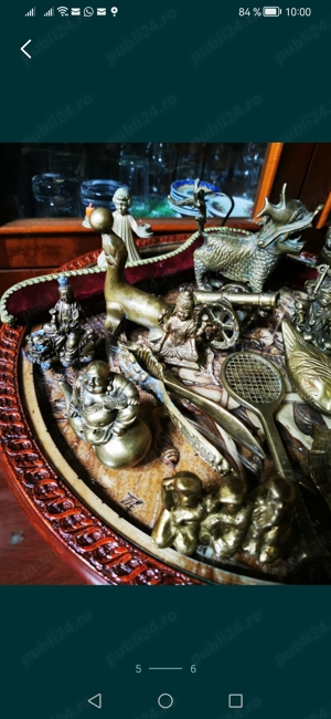 Vand statuete bronz plin - imagine 3