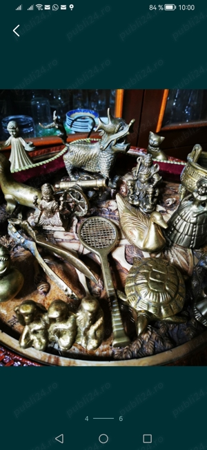 Vand statuete bronz plin - imagine 4