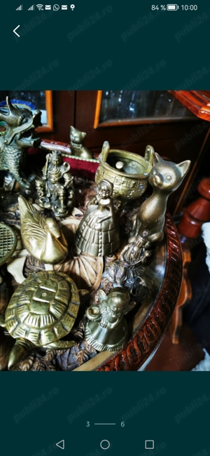 Vand statuete bronz plin - imagine 2