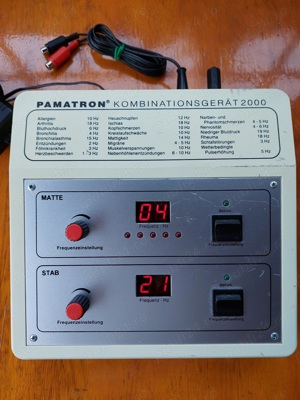 Generator  cititor comparator frecventa Pamatron 2000 1-21Hz