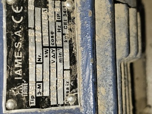 Vand motor  22 KW ,400V