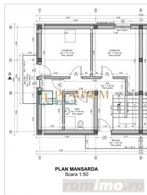 P4352 Duplex 4 camere in Sanandrei zona Centrala P+M - imagine 12