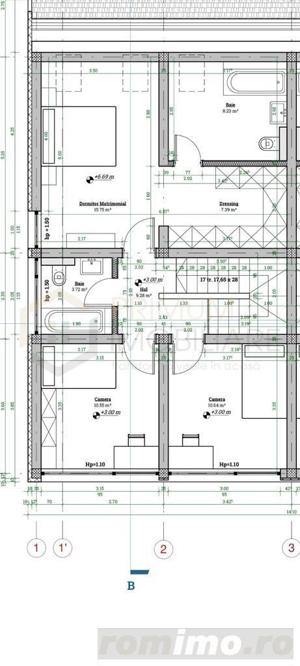 Duplex spatios - 5 camere - ZONA CASTEL - imagine 9